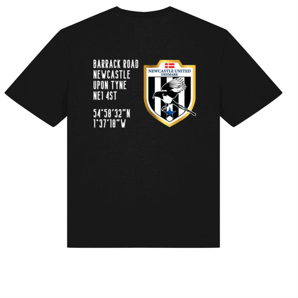 NUD Fan T-shirt m/ adresse og logo på ryggen Thumbnail