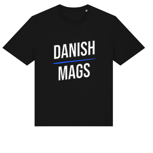 NUD Fan T-shirt m/stort "Danish Mags" tryk på bryst  Thumbnail